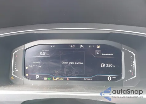 2022 Volkswagen Tiguan 2.0T Sel R-Line z USA, uszkodzony, nr VIN 3VV4B7AX7NM084792